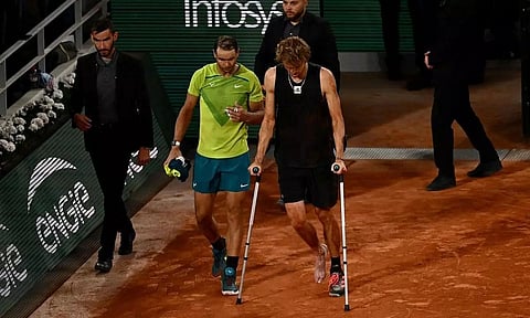 Tendulkar touched by Nadal's gesture towards injured Zverev