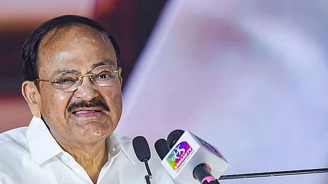 VP Venkiah Naidu holds talks with Qatar leaders on strengthening ties