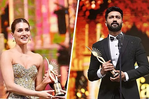 Vicky Kaushal, Kriti Sanon take home top honours at IIFA Awards 2022