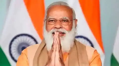 PM Modi Launches Special Series of Coins With AKAM Design