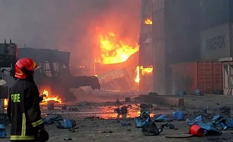 45 killed in Bangladesh container depot blast