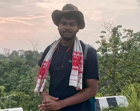 Assam: Youth Starts Foot Journey Demanding Chapter On Northeast In NCERT Books