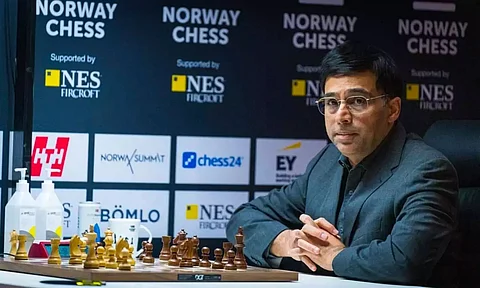 Norway Chess: Viswanathan Anand draws against Anish Giri
