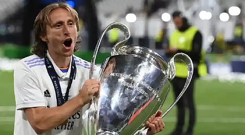 European champion: Luka Modric extends contract with Real Madrid