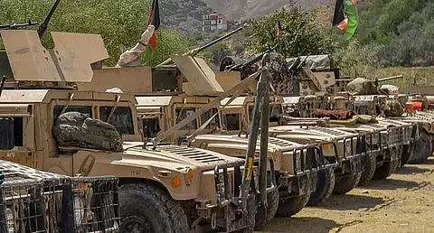 Iran returns military equipment to Afghanistan