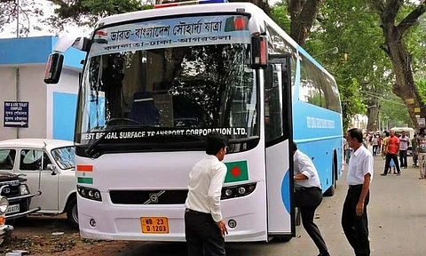 Agartala-Kolkata bus service via Bangladesh resumes for Northeast region