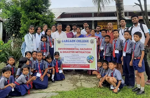 Awareness programme conducted in adopted village of Gargaon College