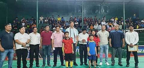 Itanagar Municipal Corporation Mayor Tame Phassang assures all help to boost badminton