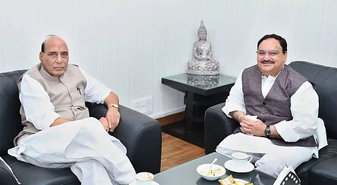 JP Nadda, Rajnath Singh authorized for talks with other parties