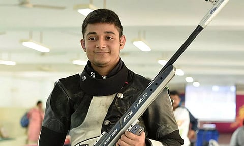Indian Navy's Niraj Kumar claims Men's 50m Rifle 3 Positions (3P)
