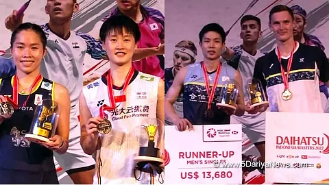 Viktor Axelsen, Chen Yufei clinch singles titles at BWF Indonesia Masters 2022
