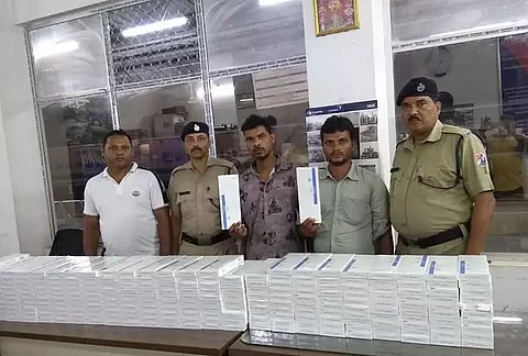 Railway Protection Force seized foreign cigarettes worth around Rs 4.98 lakh