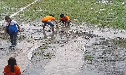 Rain spoils preparation of National Women Football