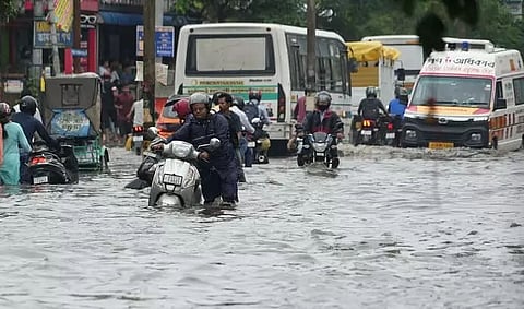 The ravages of flood
