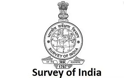Survey of India surveying Assam-Meghalaya boundary