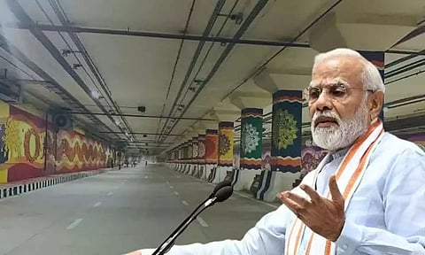 For few hours, Pragati Maidan tunnel be kept exclusively for kids, pedestrians: Narendra Modi