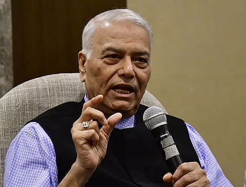 'Will not allow institutions to be weaponised against political opponents', Says Yashwant Sinha