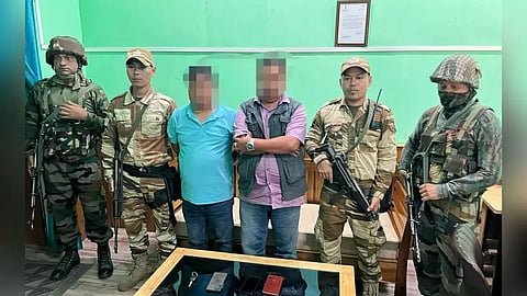 2 Manipur scribes held for links with militants