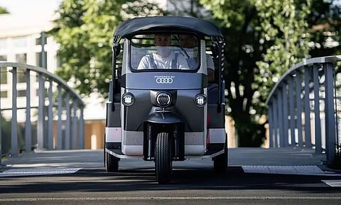 Now Audi Batteries to Power E-Rickshaws in India