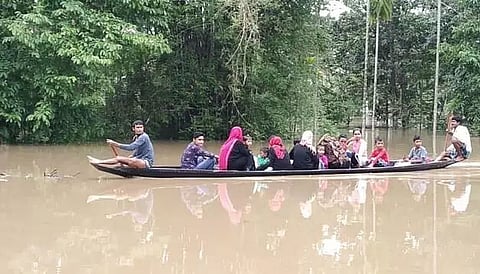 Power Minister Nandita Garlocha takes stock of flood situation in Nalbari