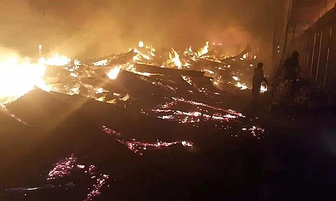 Assam: Massive Fire Erupts In Karbi Anglong, Properties Worth Lakhs Razed