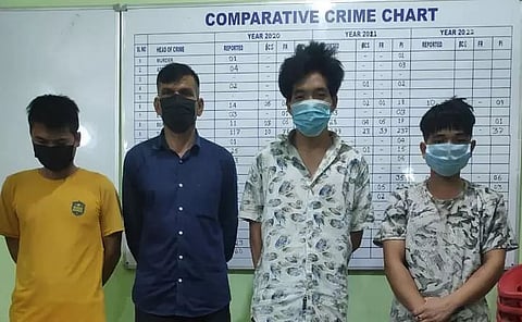 Two policemen among 4 drug peddlers arrested in Itanagar