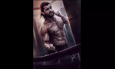 Vijay Deverakonda's bare look in 'Liger' poster trends on Twitter