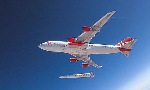 Virgin Orbit launches 7 satellites in first night mission
