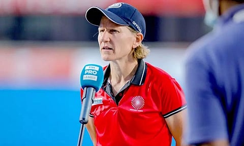 Two green cards at the back end disturbed our rhythm vs England: India hockey coach