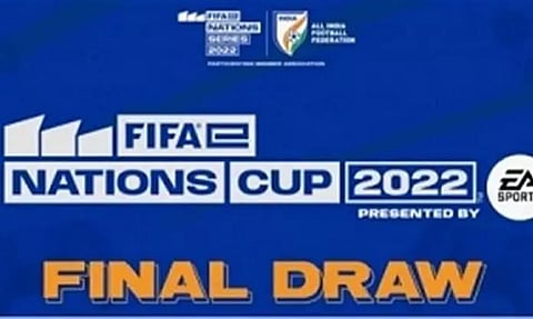 India placed in Group D of FIFAe Nations Cup 2022