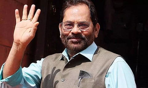 Union Minister Mukhtar Abbas Naqvi Resigns from Cabinet