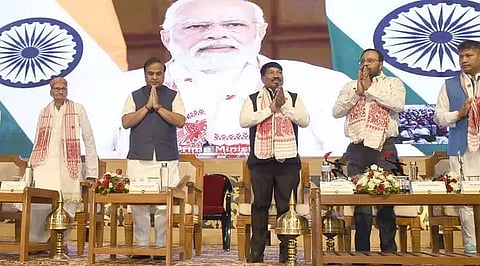 Assam is writing a new development story: PM Narendra Modi