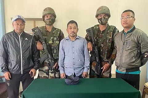 National Liberation Front of Tripura chief held by Assam Rifles in Mizoram