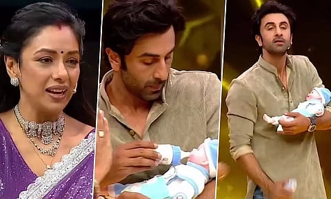 Anupamaa: Ranbir Kapoor takes tips from Rupali Ganguly to become the world's best father