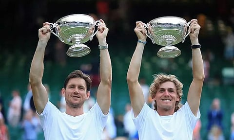 Wimbledon: Ebden-Purcell win men's doubles title after epic battle