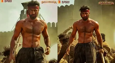 Ranbir Kapoor's ripped and rugged avatar in new stills from 'Shamshera'