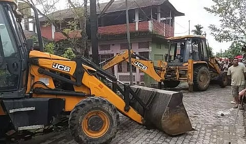 Vineet Bagaria suicide: Dibrugarh Police demolish house of accused