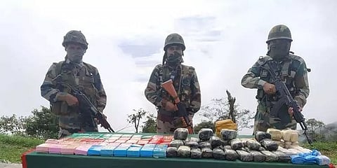 Assam Rifles seizes heroin worth Rs 1.35 crore in Mizoram