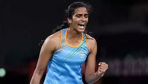 PV Sindhu Beats Wang Zhiyi In final To Win Singapore Open 2022