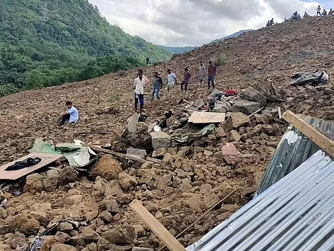 Manipur landslide: 55 Dead, 6 Missing As Rescue Operations Continue