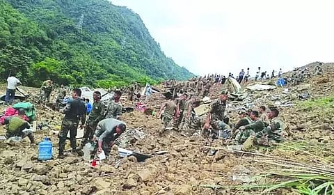 Experts pinpoint multiple causes for Manipur landslides