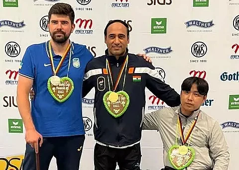 Para-shooting World Cup: Singhraj excels as India finish with 10 medals