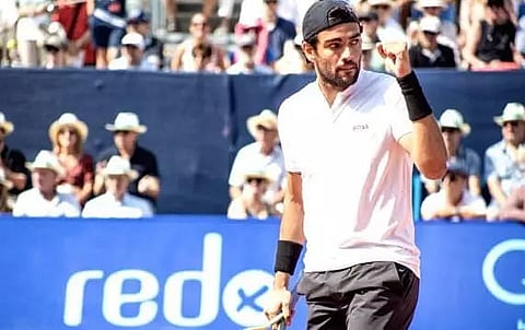 Matteo Berrettini storms into final of Swiss Open