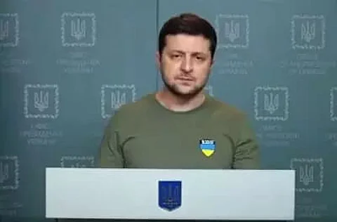 Ukrainian President Zelensky accuses Russia of 'barbarism' over Odesa port attack