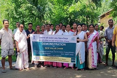 Training on Rice Value Chain conducted by RARS, North Lakhimpur