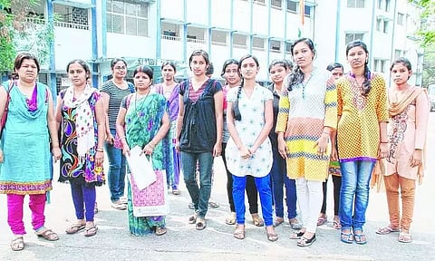 College-lockout stir by non-teaching staff of degree colleges on August 8