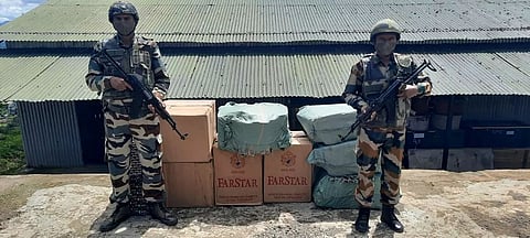 Assam Rifles seized more foreign cigarettes in Mizoram