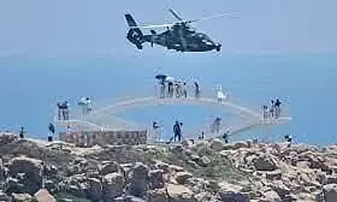 China fires missiles near Taiwan as PLA encircles island