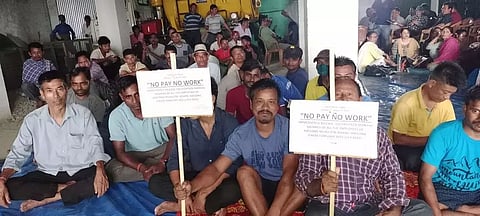 Haflong Municipal Board employees on indefinite strike