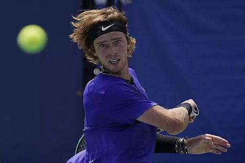 Rublev wins twice to reach semifinals in Washington Open
